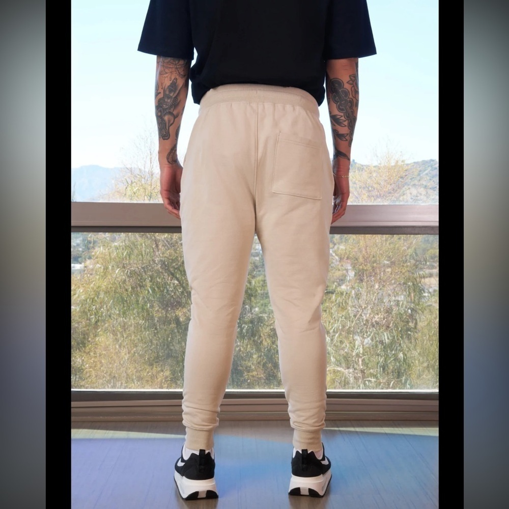 Standard Cloth Joggers Sweatpants Men’s Size Large Gray Tapered Fit